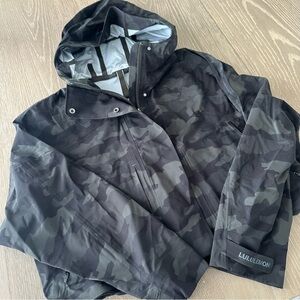Lululemon Athletica Rain Chaser Camo Jacket